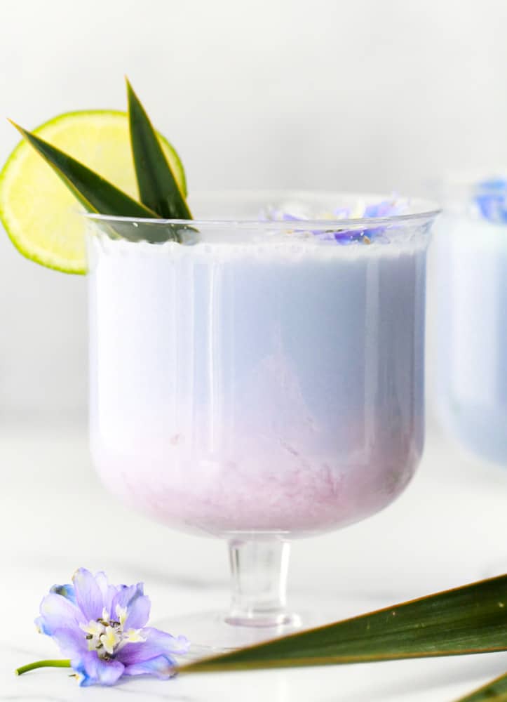 Blue Coconut Cocktail