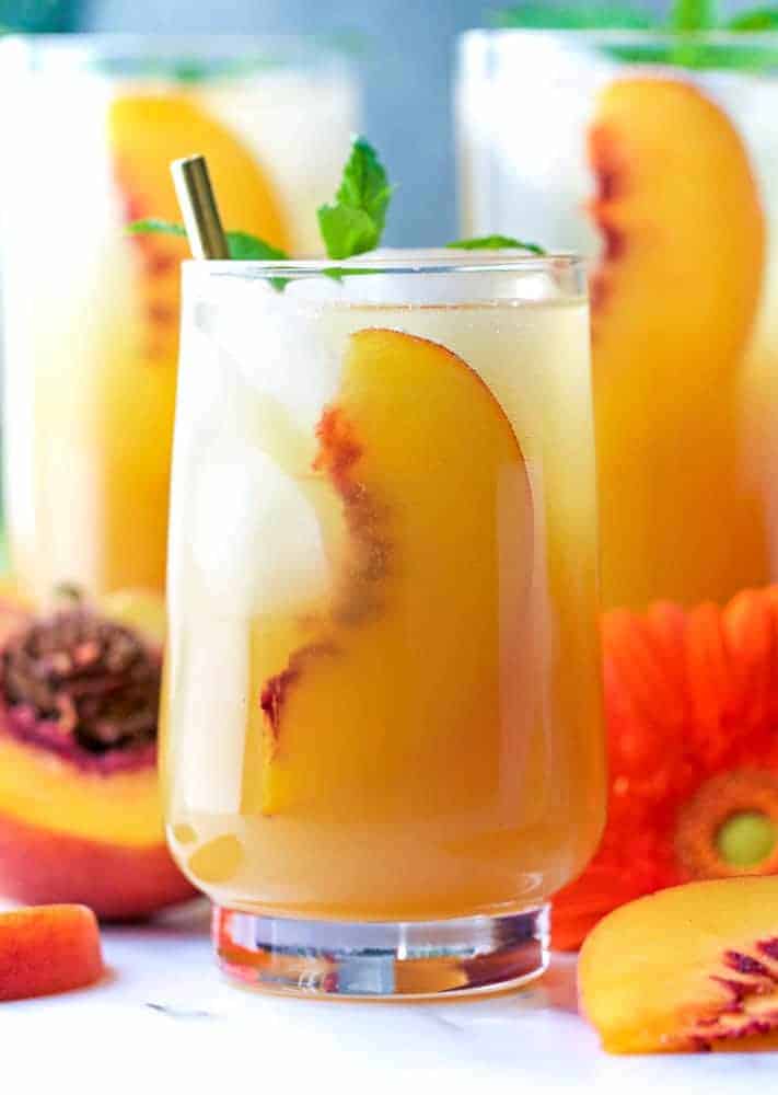 Peach Tea Spritzer