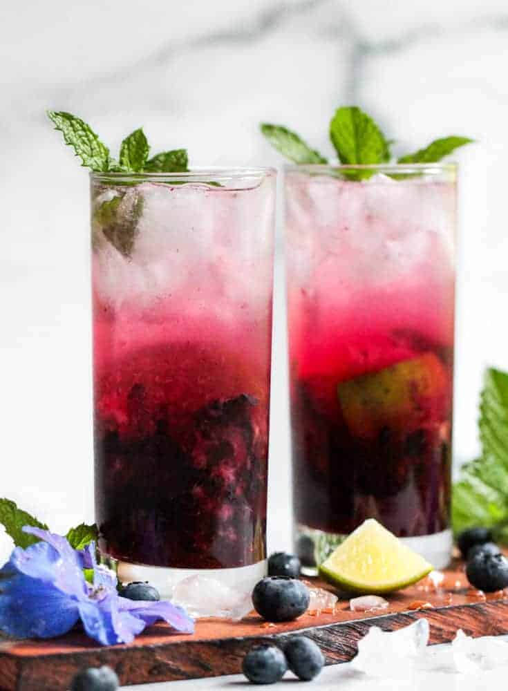 Blueberry Mojito