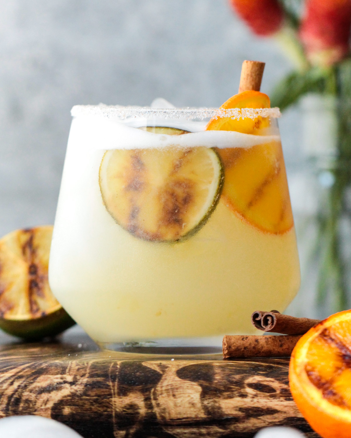 Kiss of Smoke Mezcal Margarita