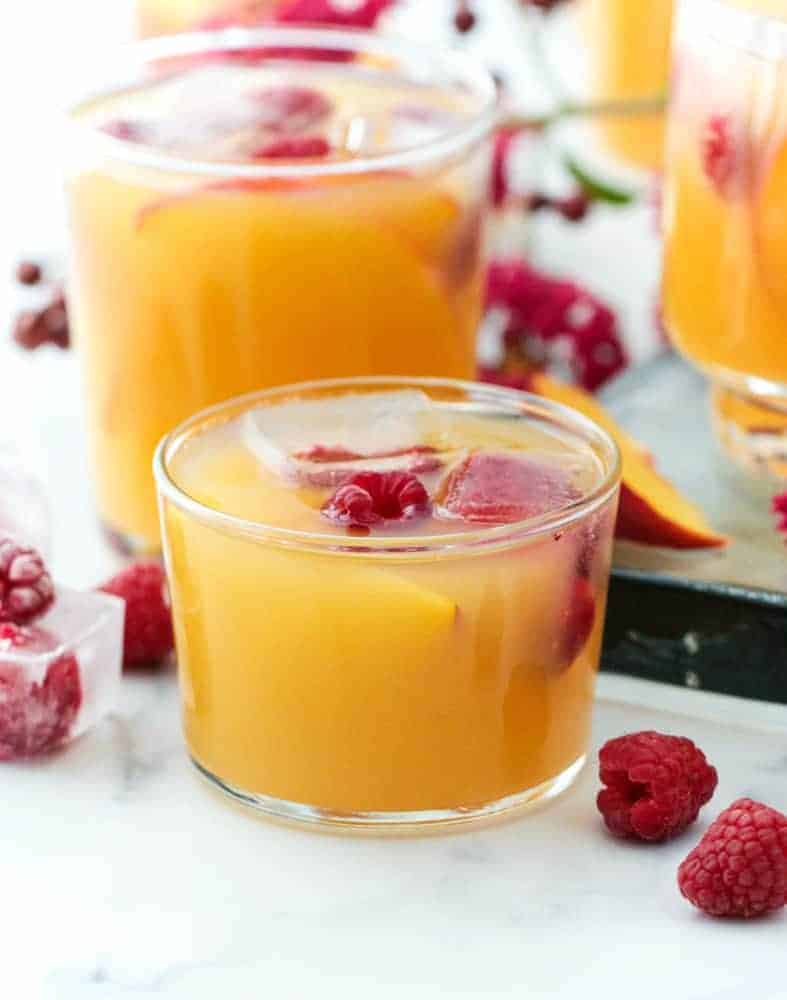 Peach Wine Spritzer