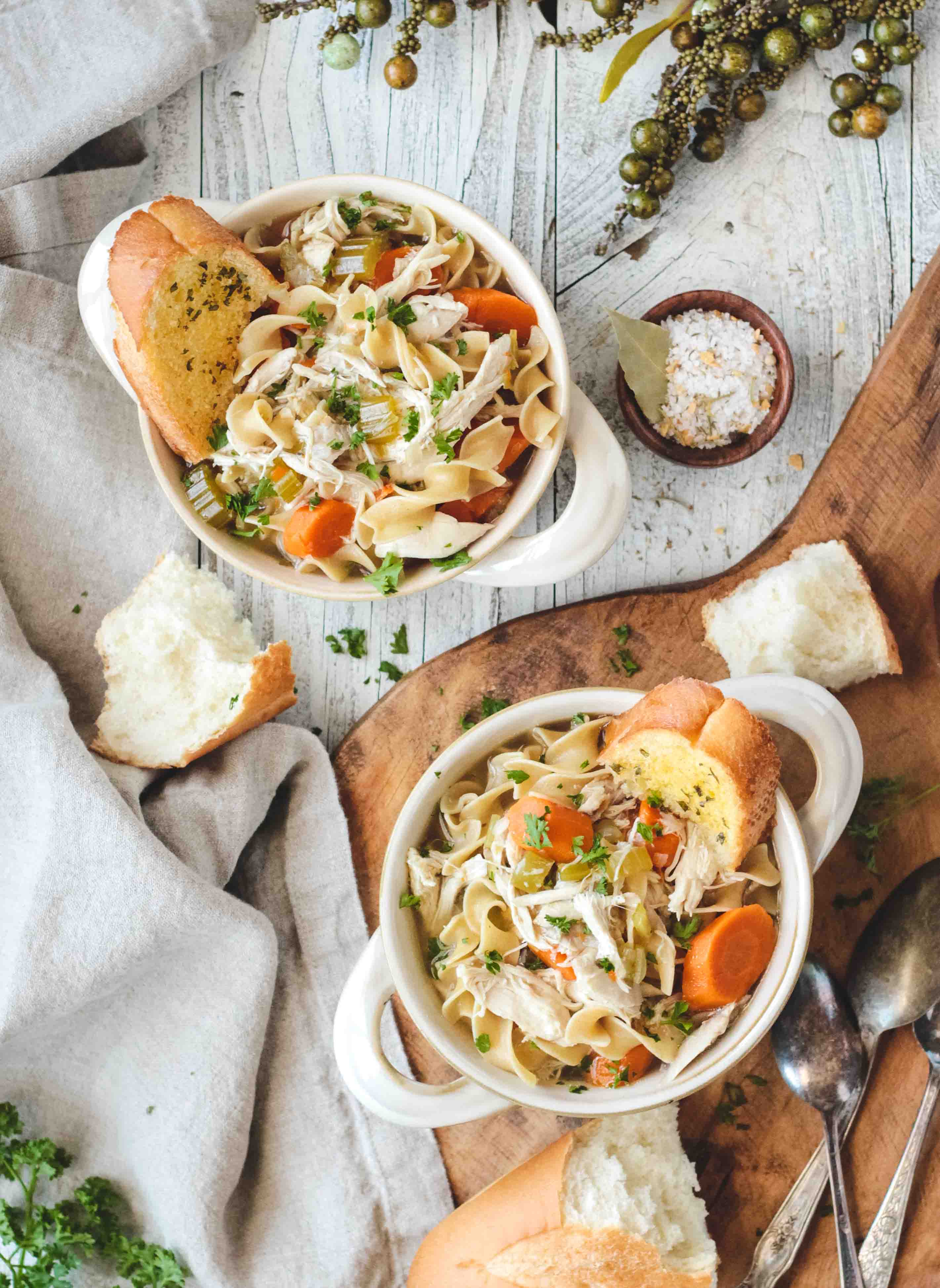 Instant Pot Chicken Noodle Soup