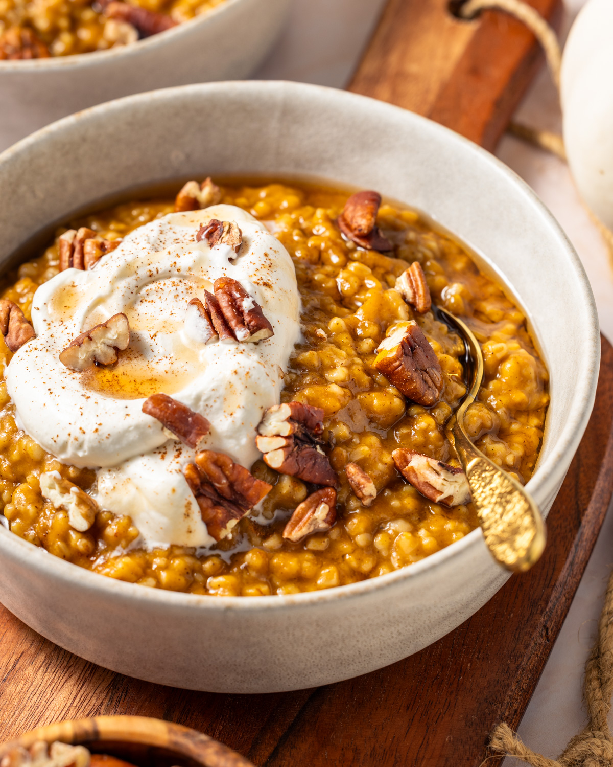 Instant Pot Pumpkin Steel Cut Oats