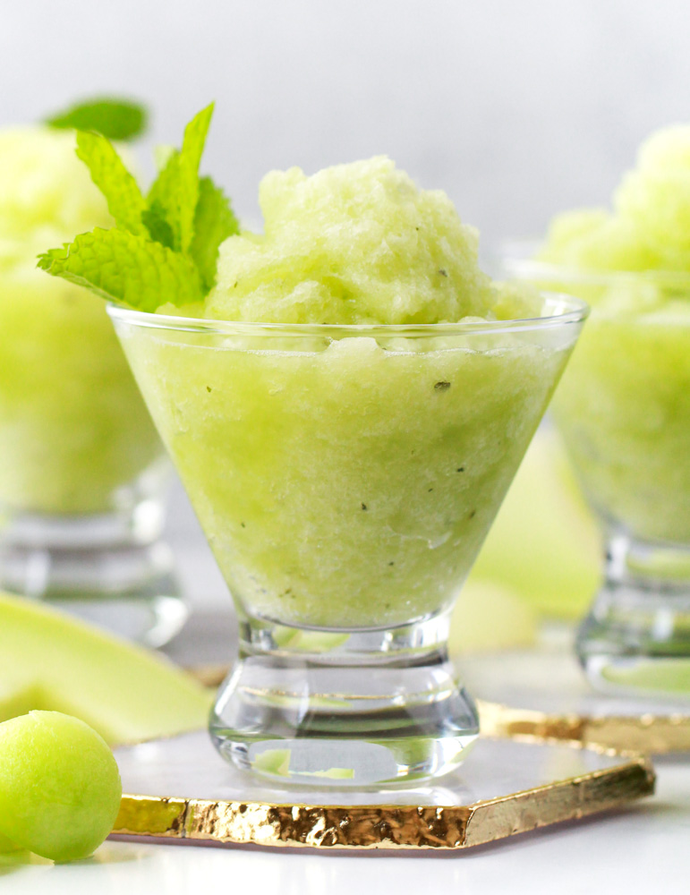 Melon & Mint Slushies