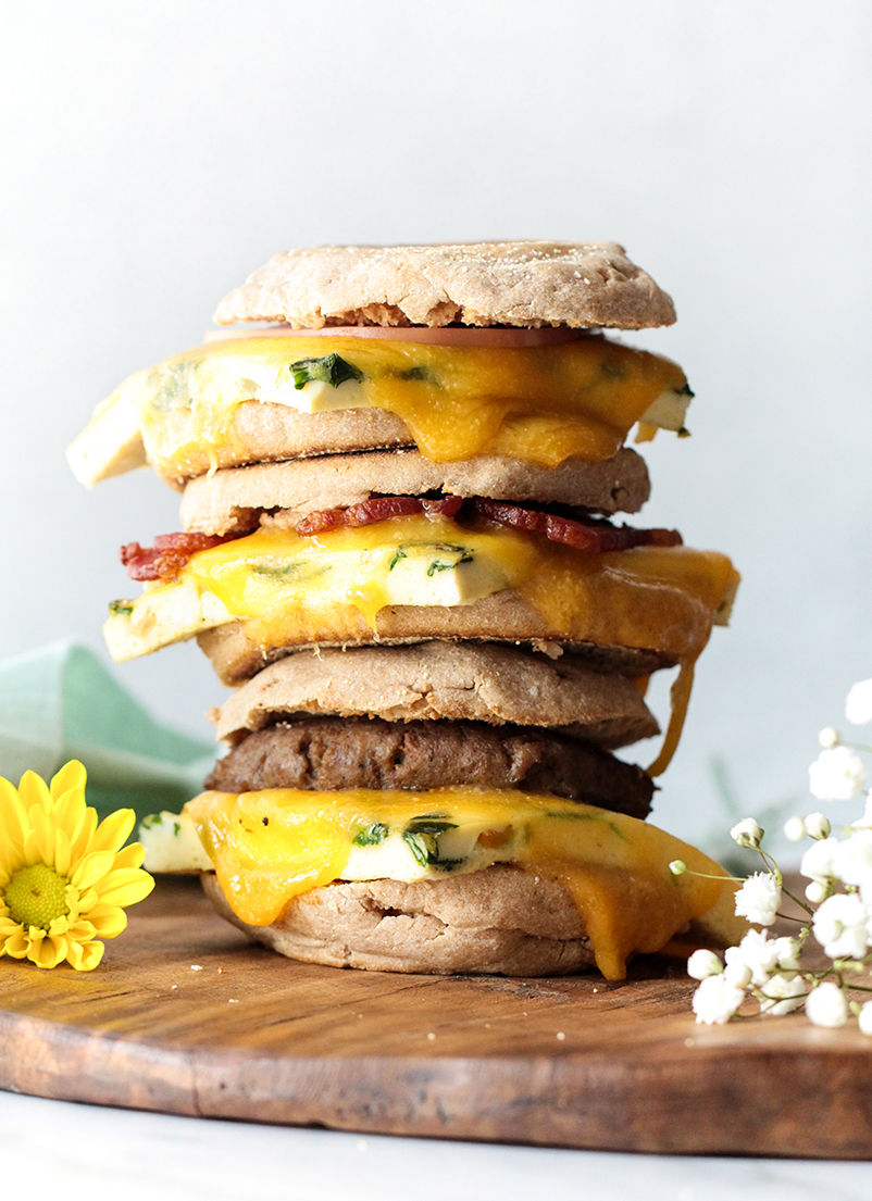 Freezer Breakfast Sandwiches