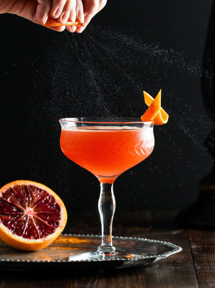 Blood Orange Sidecar