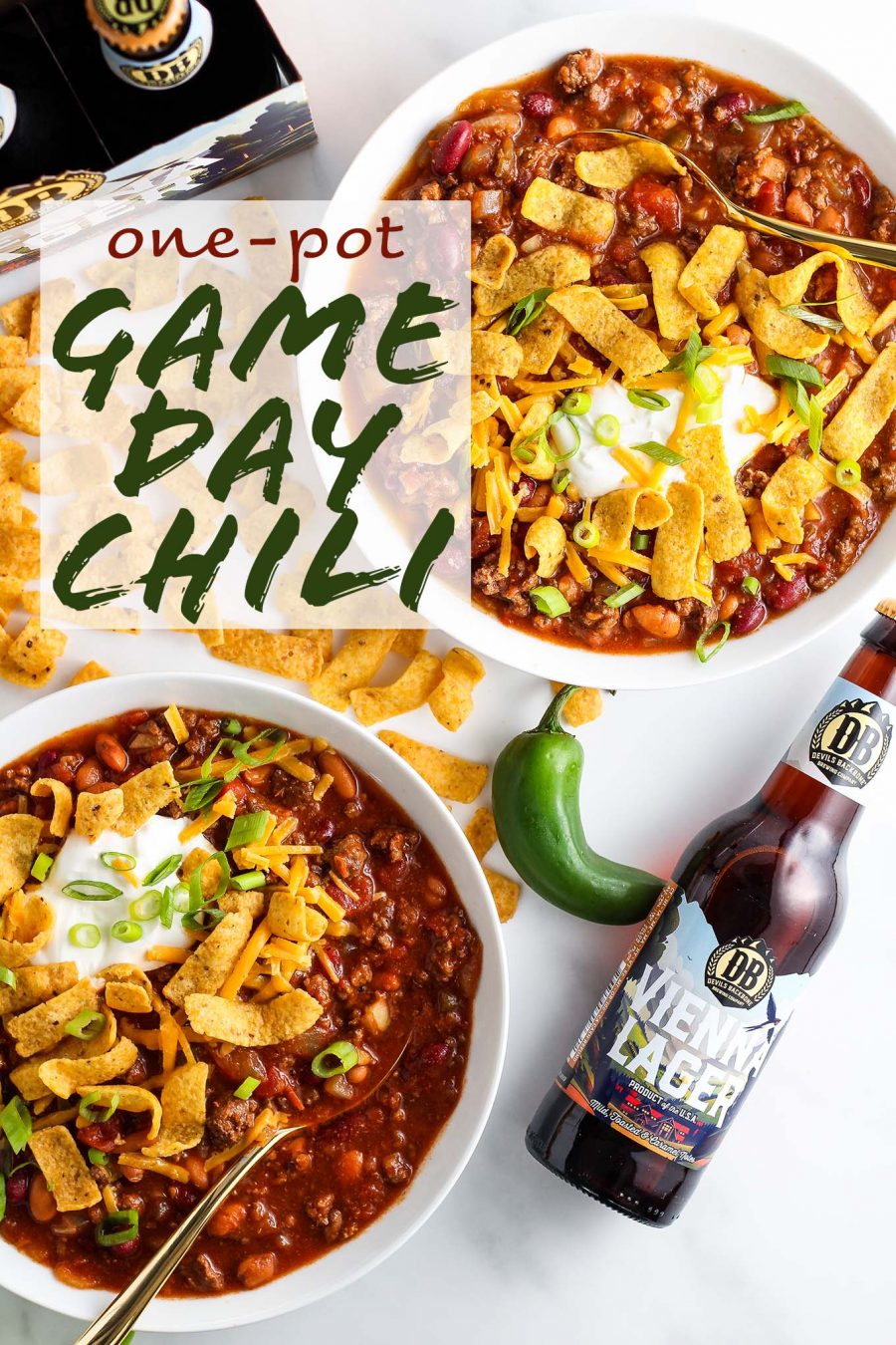 OnePot Game Day Chili Peanut Butter and Fitness