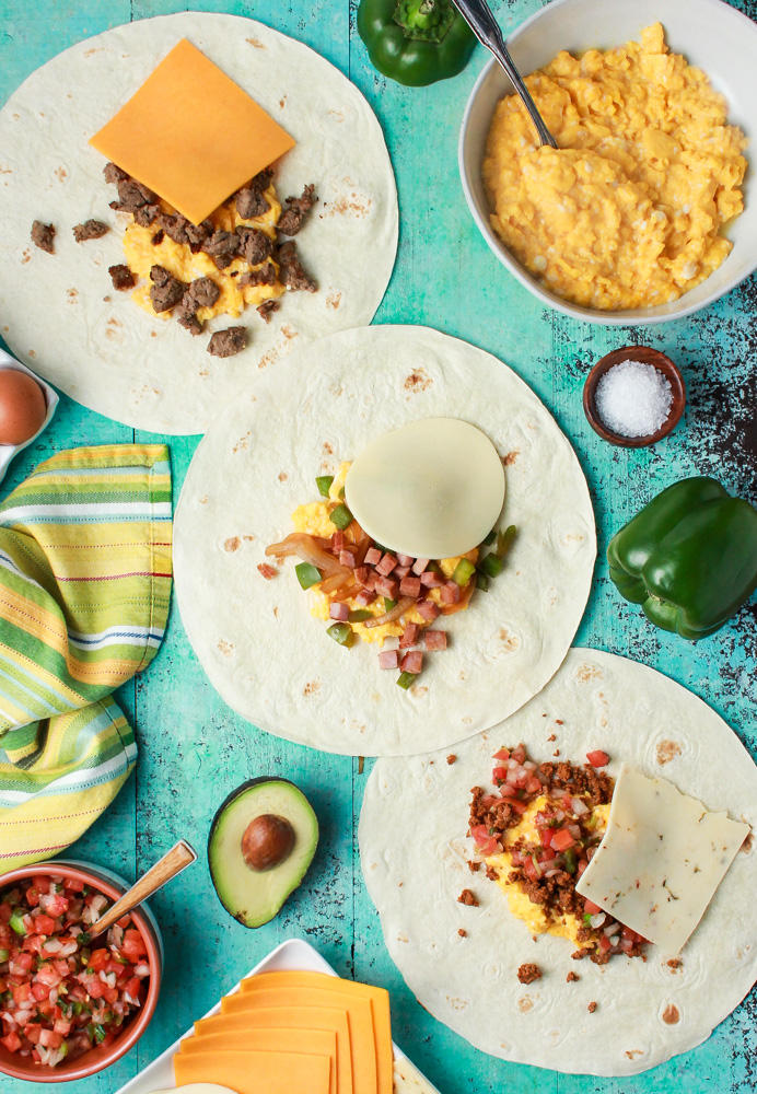 Air Fryer Breakfast Crunch Wraps - Peanut Butter and Fitness