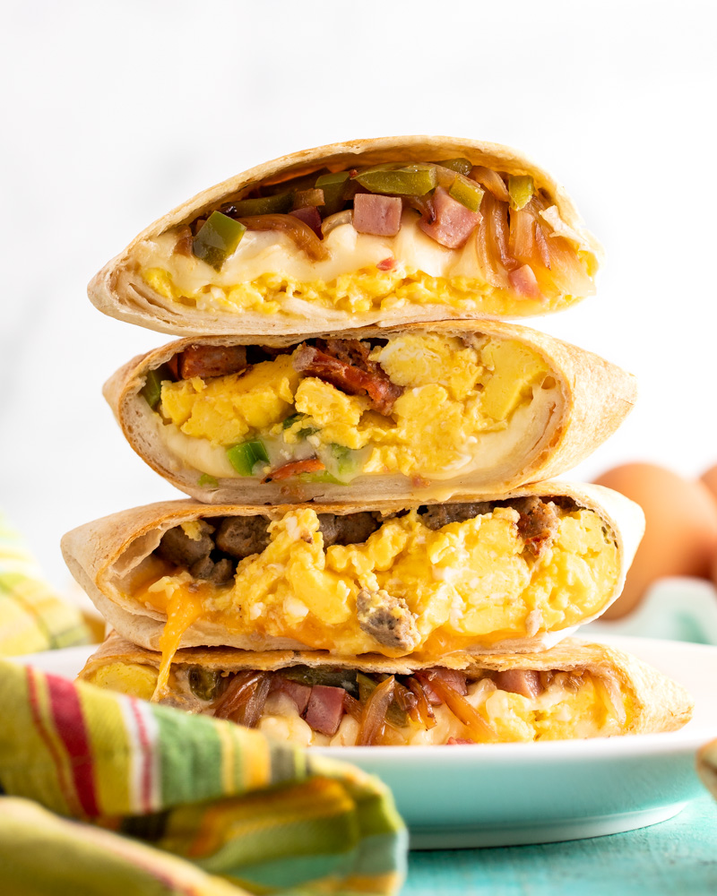 Air Fryer Breakfast Crunch Wraps