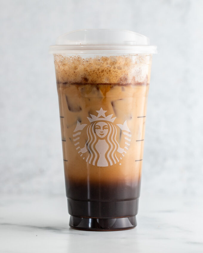 MacroFriendly Iced Brown Sugar Shaken Espresso Peanut Butter and Fitness