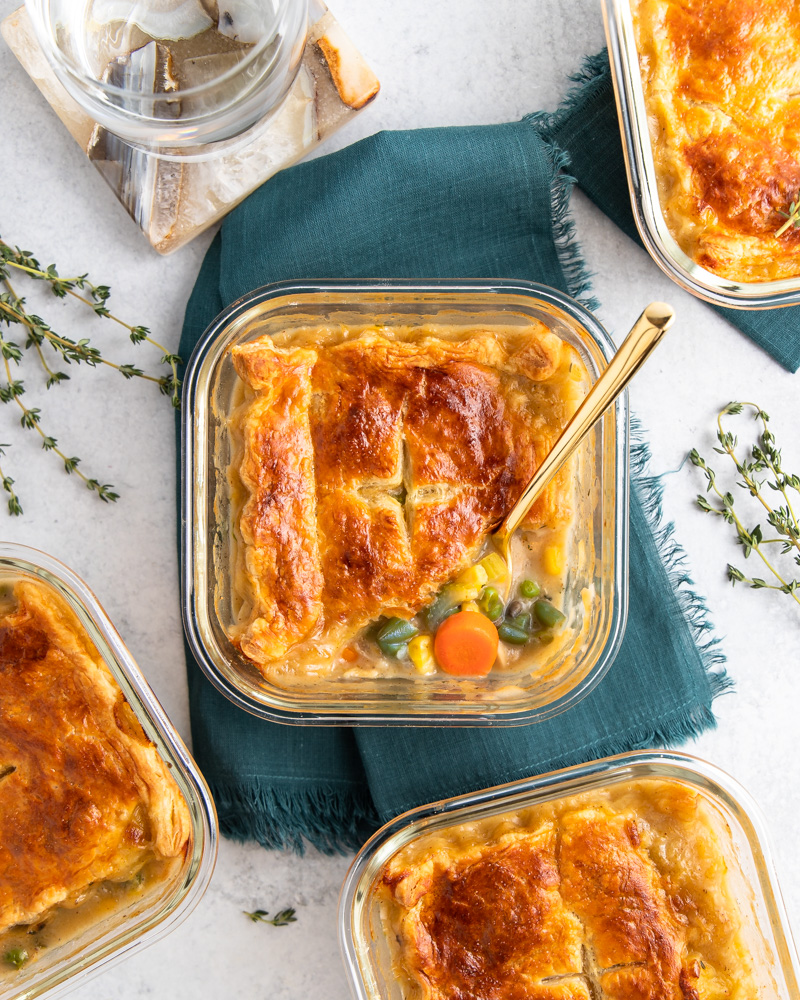 Individual Chicken Pot Pies