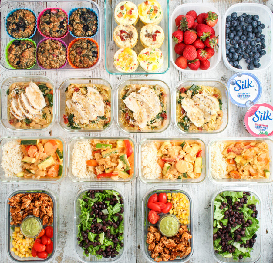 Meal Prep - Week of January 9th, 2022 - Peanut Butter and Fitness