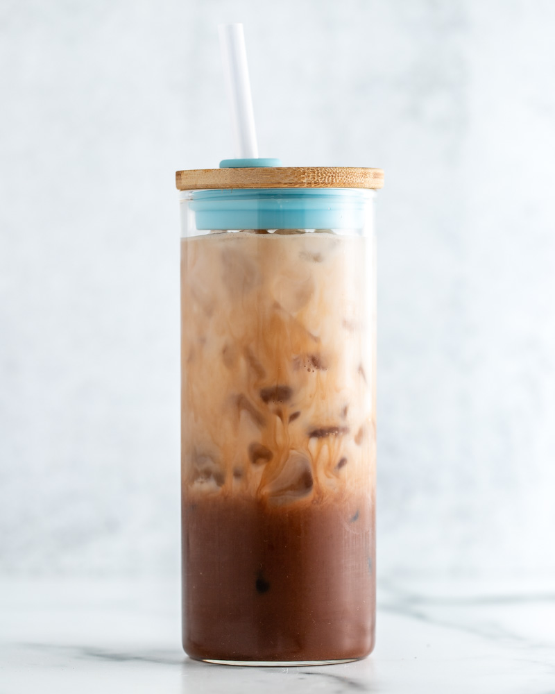 Iced Chocolate Almond Milk Shaken Espresso