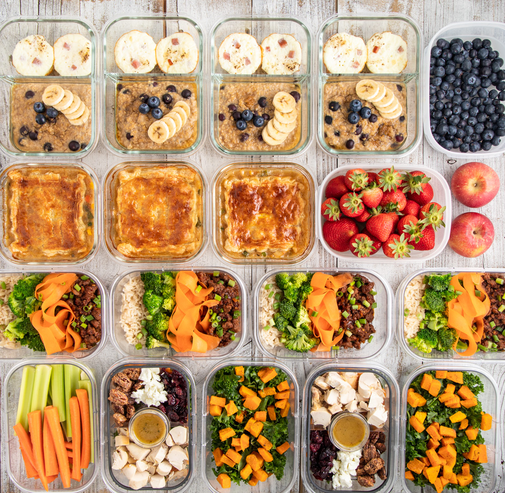 Fitness meal prep