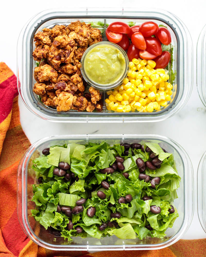 How to Meal Prep Salads that Stay Fresh - Peanut Butter and Fitness