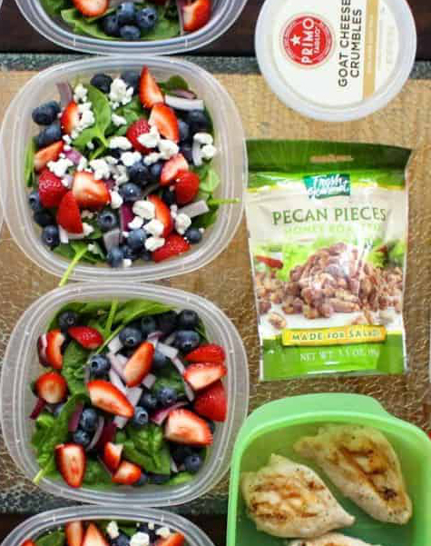 How to Meal Prep Salads that Stay Fresh - Peanut Butter and Fitness