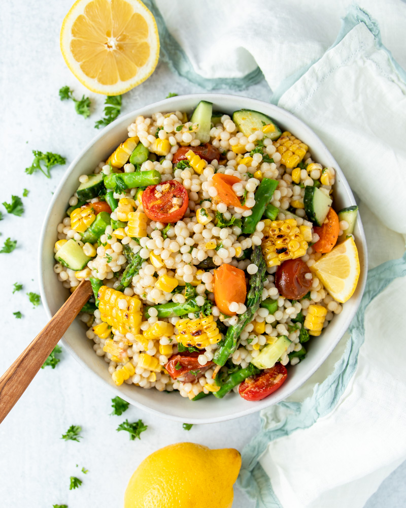 Spring Veggie Couscous Salad