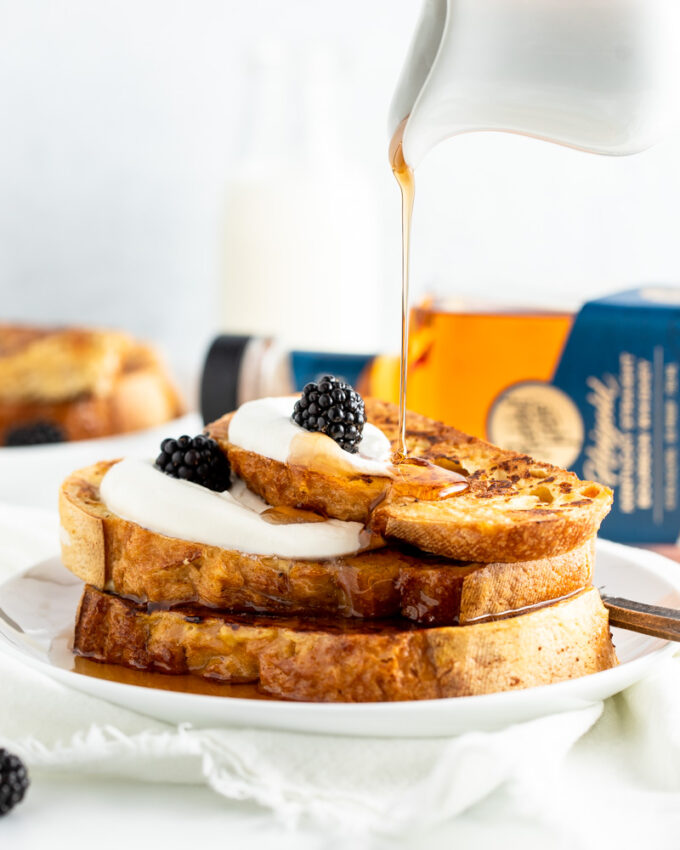 Bourbon Vanilla French Toast Peanut Butter and Fitness
