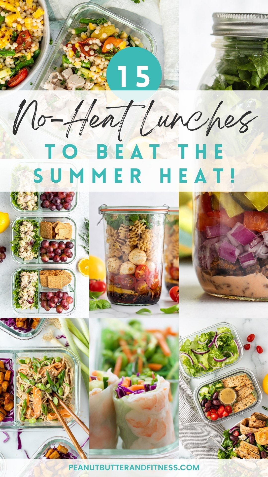 No Heat Meal Prep Lunch Recipes