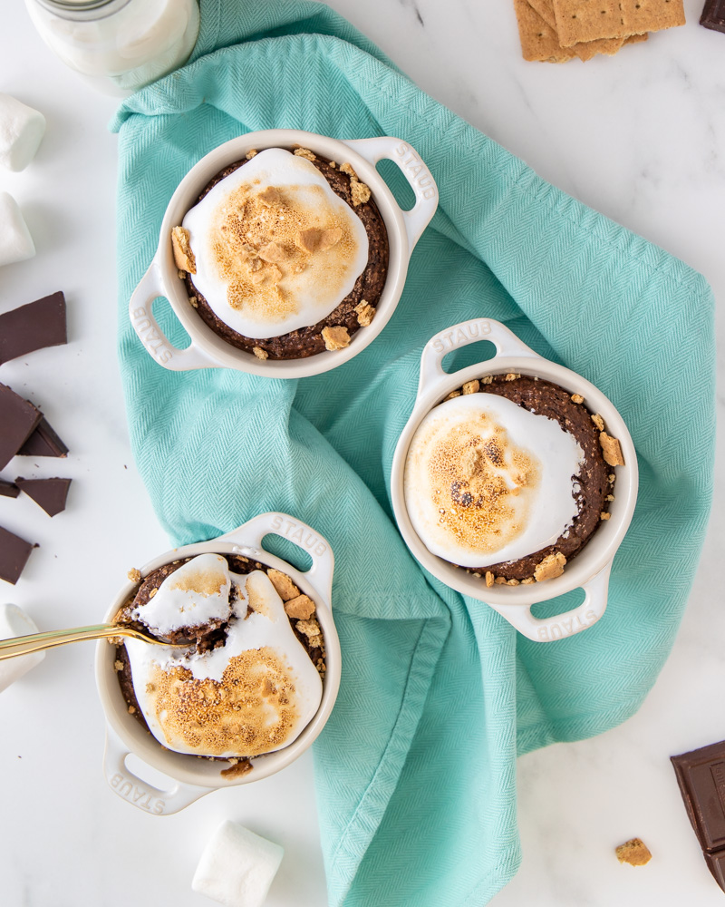 S’mores Protein Baked Oats