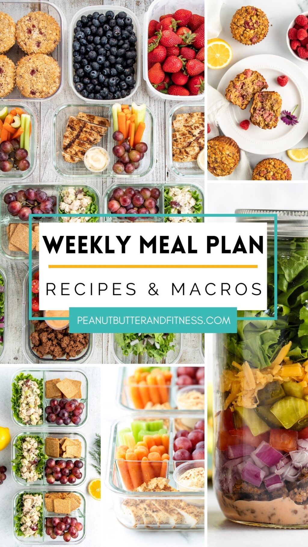 Meal Prep - Week of March 20th, 2022 - Peanut Butter and Fitness