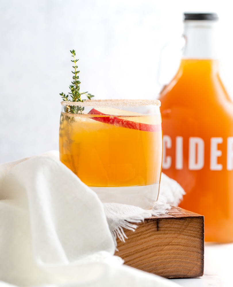 Bourbon Apple Cider Cocktail