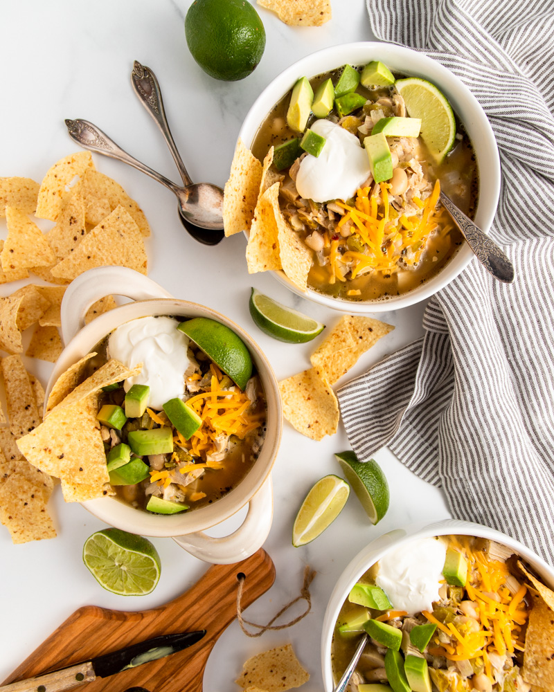 Weeknight White Chicken Chili