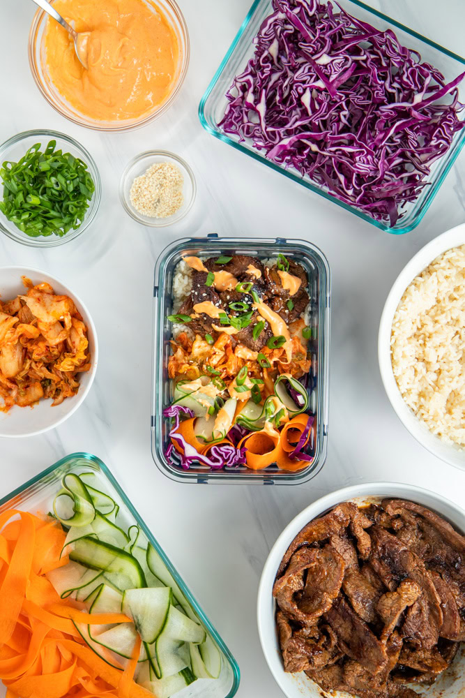 Korean Beef Bowl Meal Prep - Damn Delicious