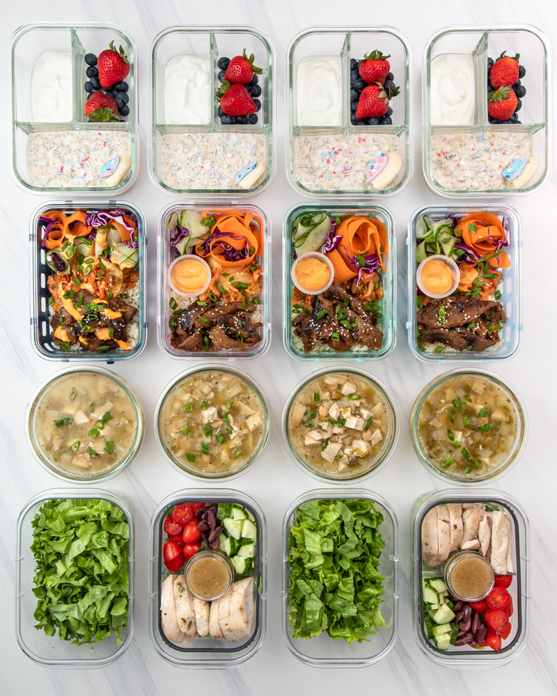 Meal Prep – Week of February 12th, 2023