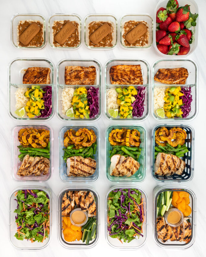 Meal Prep - Week of April 30th, 2023 - Peanut Butter and Fitness