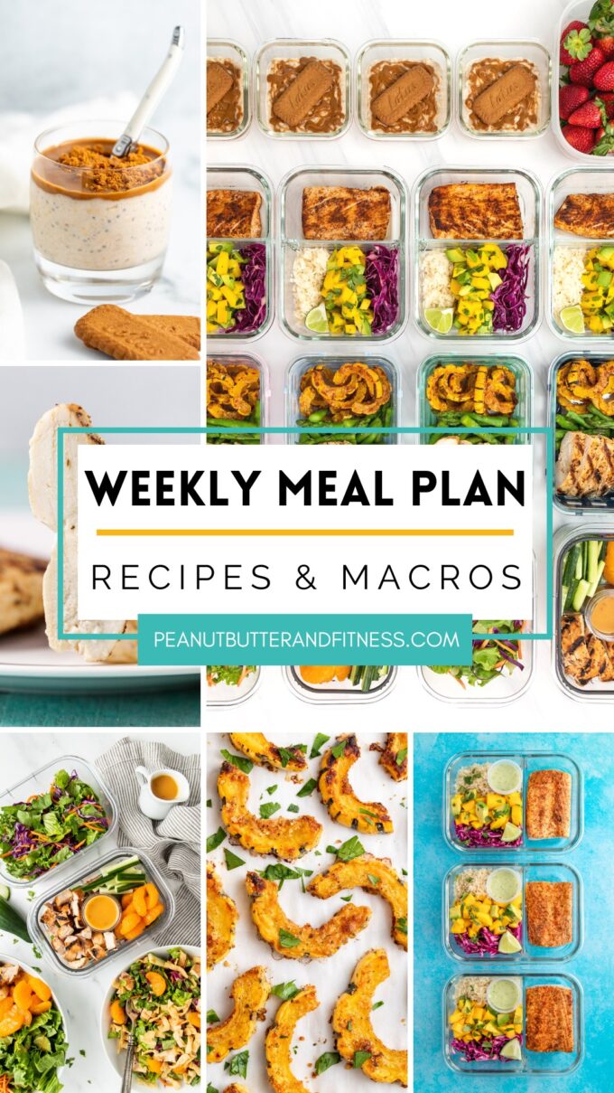 Meal Prep - Week of April 30th, 2023 - Peanut Butter and Fitness