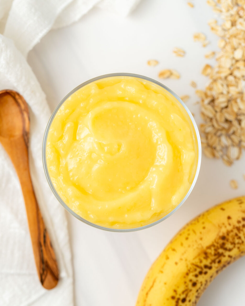 Banana Cream Pie Protein Overnight Oats Recipe - Ingredients