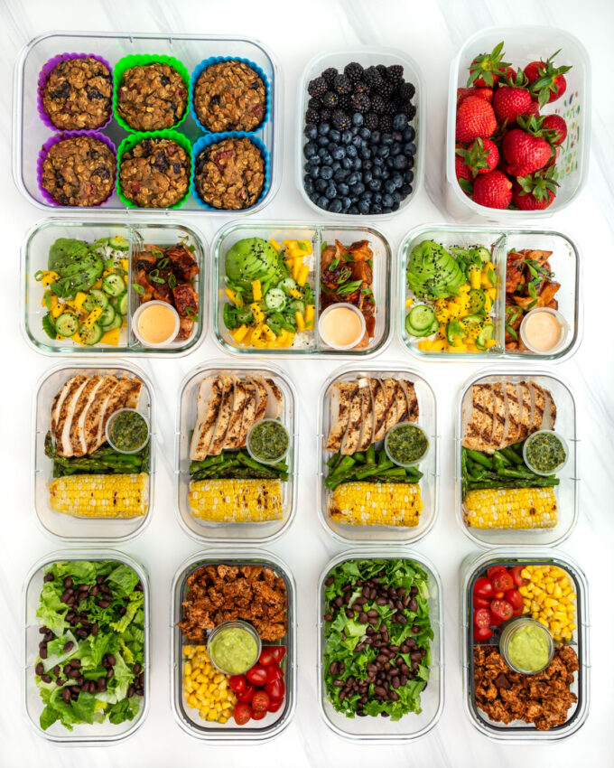 Meal Prep - Week of August 20th, 2023 - Peanut Butter and Fitness