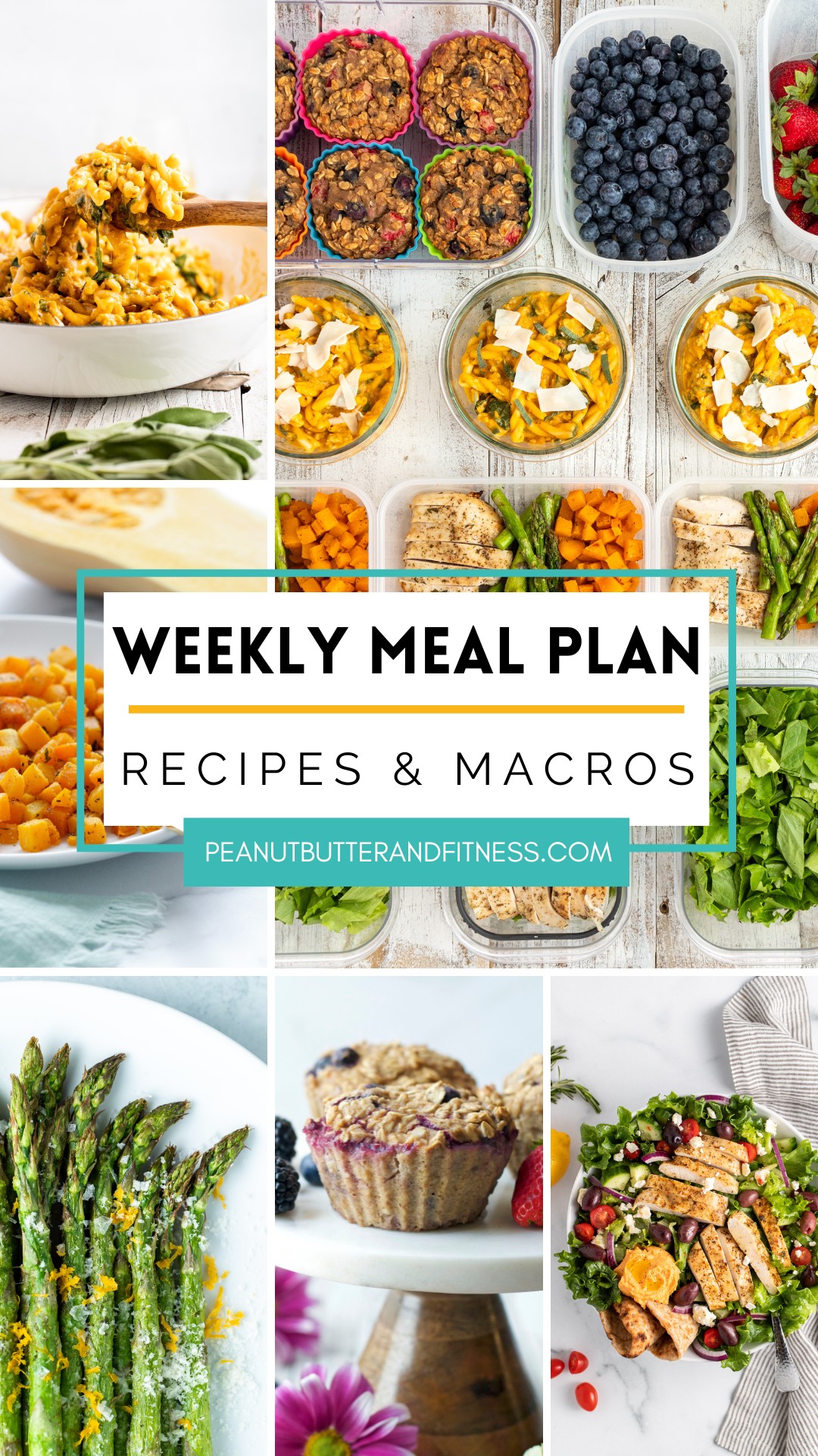 Meal Prep - Week of September 24th, 2023 - Peanut Butter and Fitness