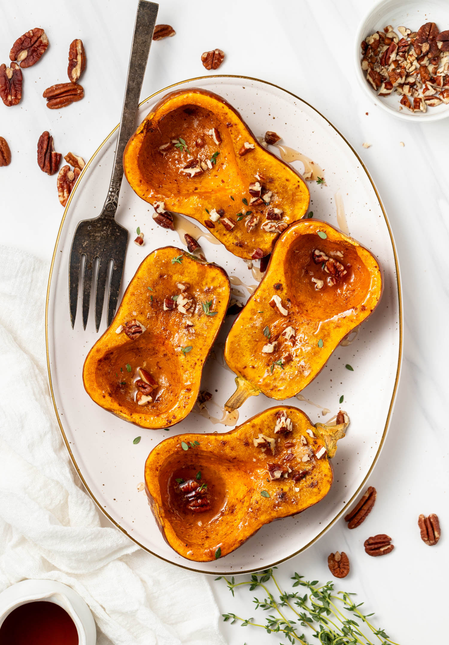 Easy Roasted Honeynut Squash - Peanut Butter and Fitness