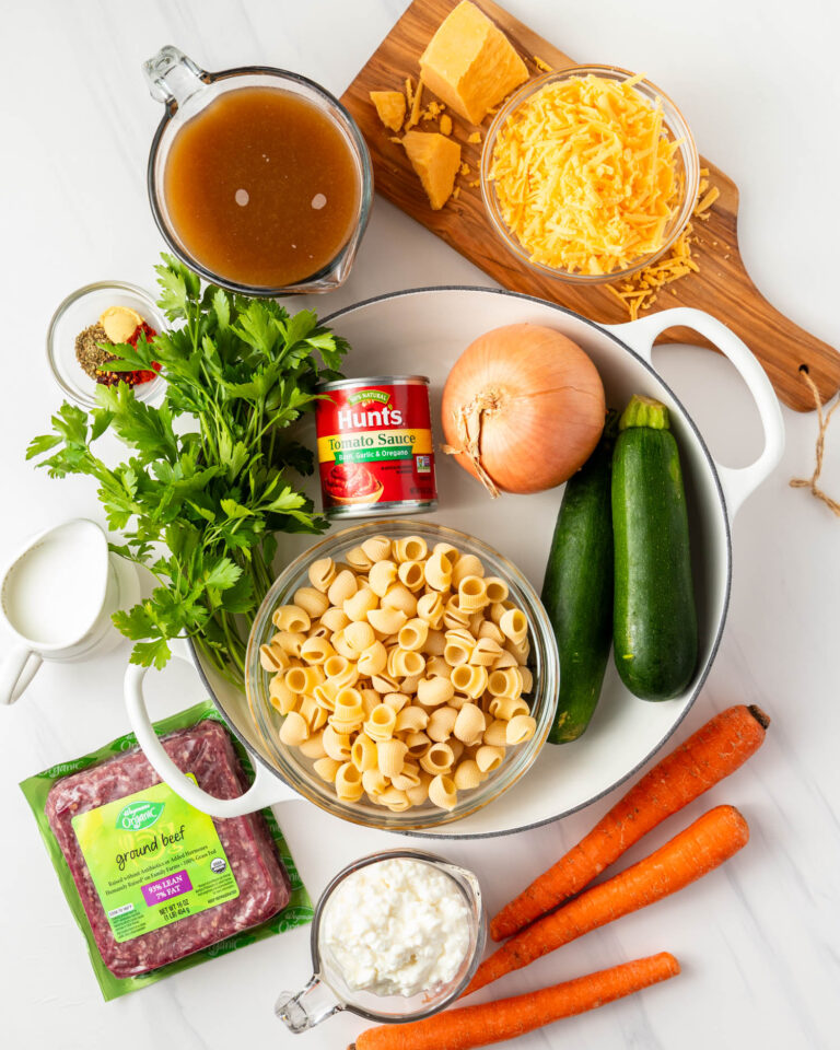 High Protein Hamburger Helper Peanut Butter and Fitness