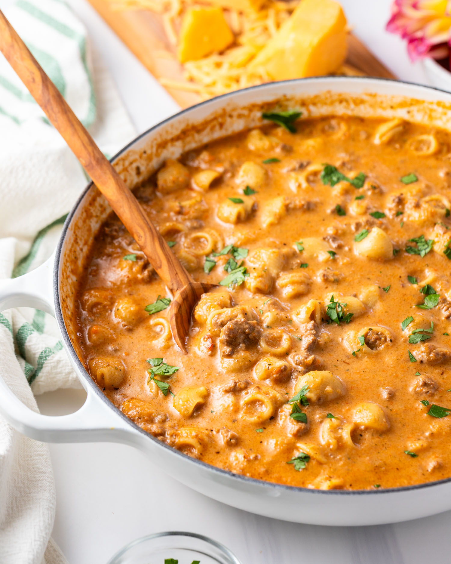 High Protein Hamburger Helper