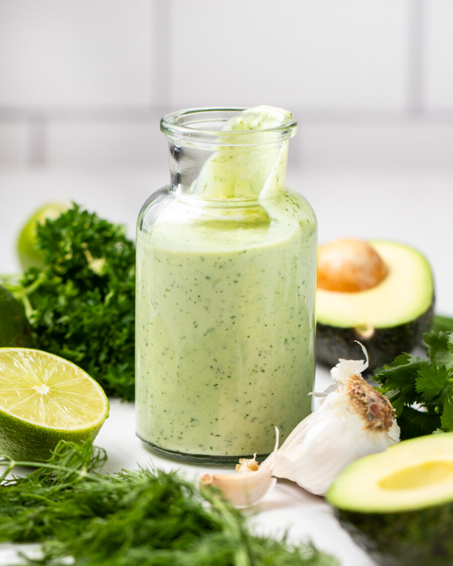 Avocado Ranch Dressing - Peanut Butter and Fitness