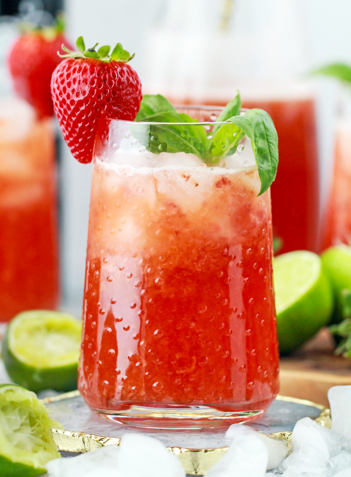 Big Batch Cocktails: Roasted Strawberry Balsamic Smash
