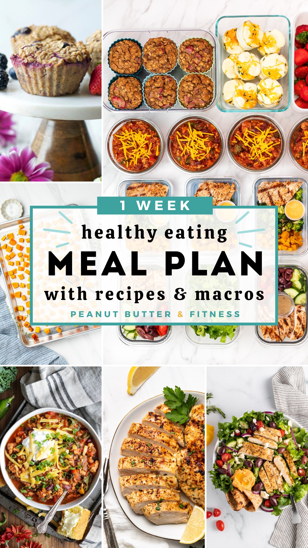Weekly Meal Plan November 3rd, 2024 Peanut Butter and Fitness