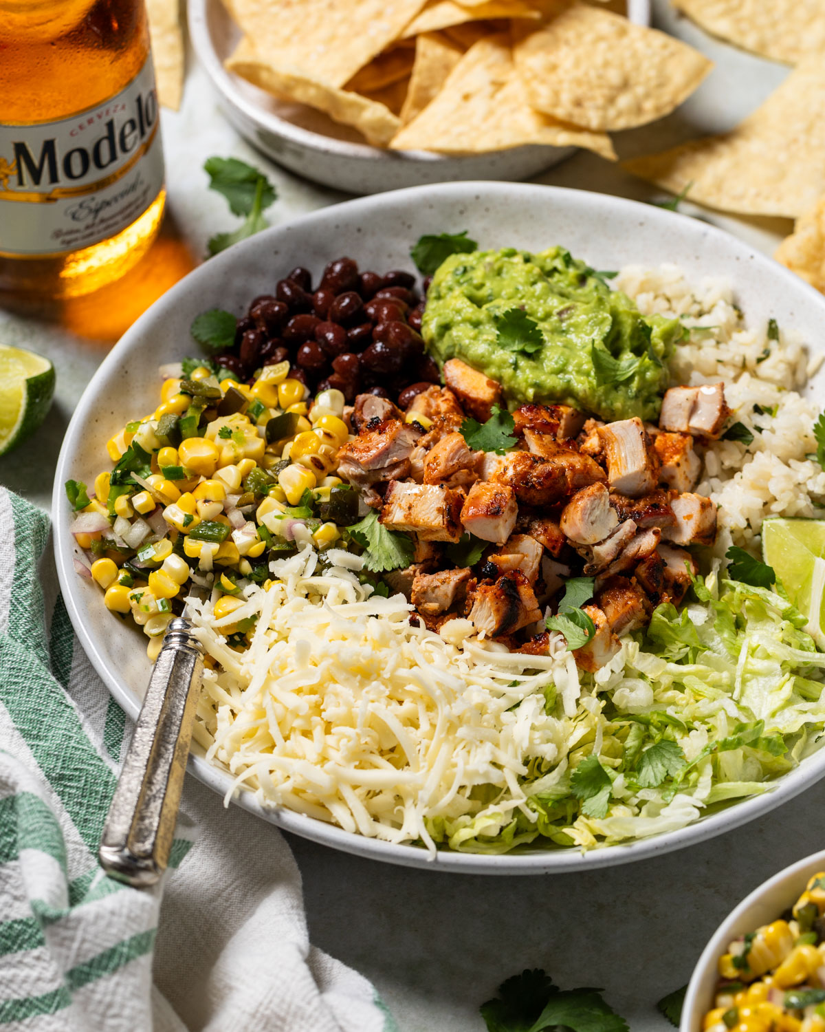 Copycat Chipotle Chicken Burrito Bowl