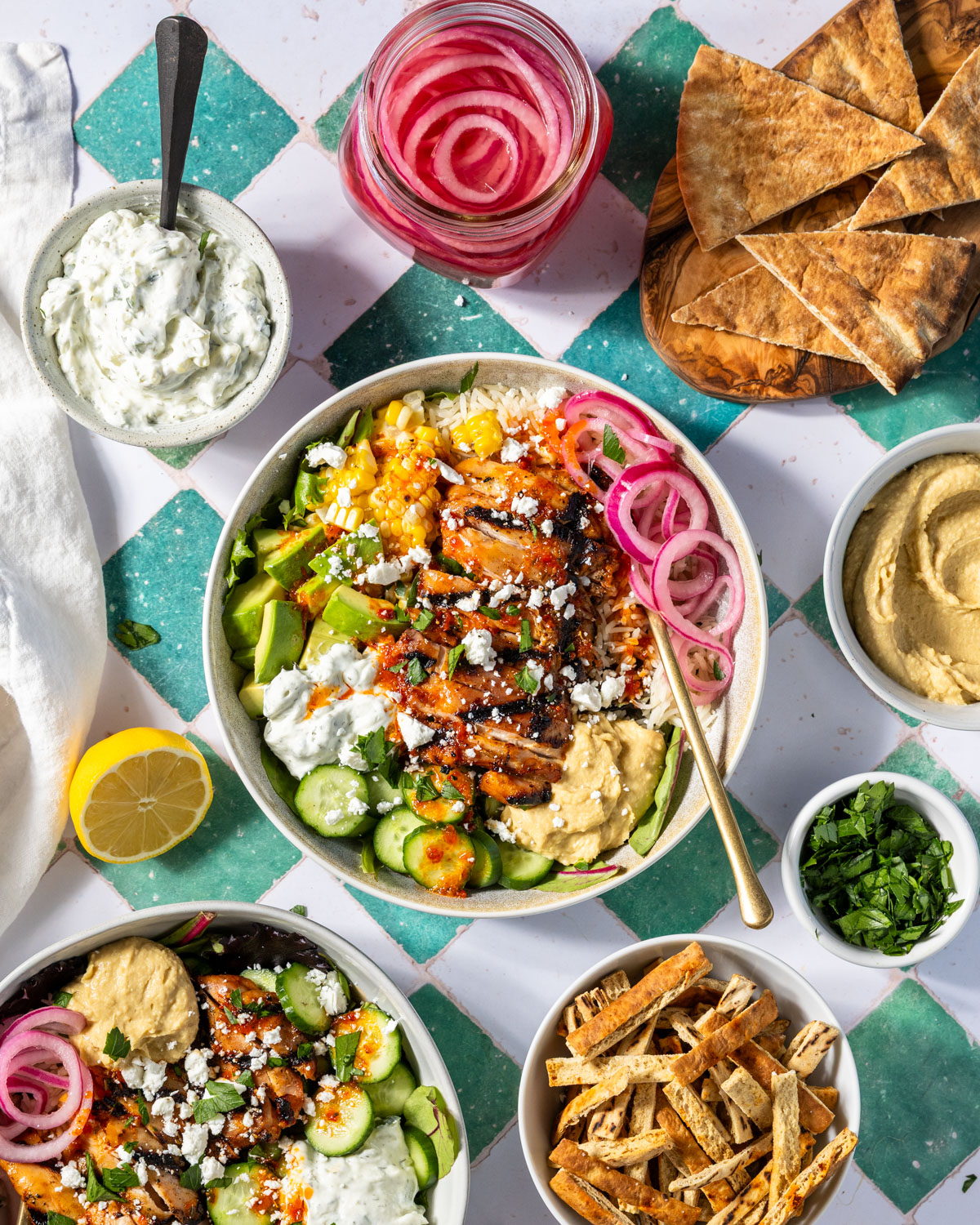 Harissa Honey Chicken Bowl (Cava Copycat)