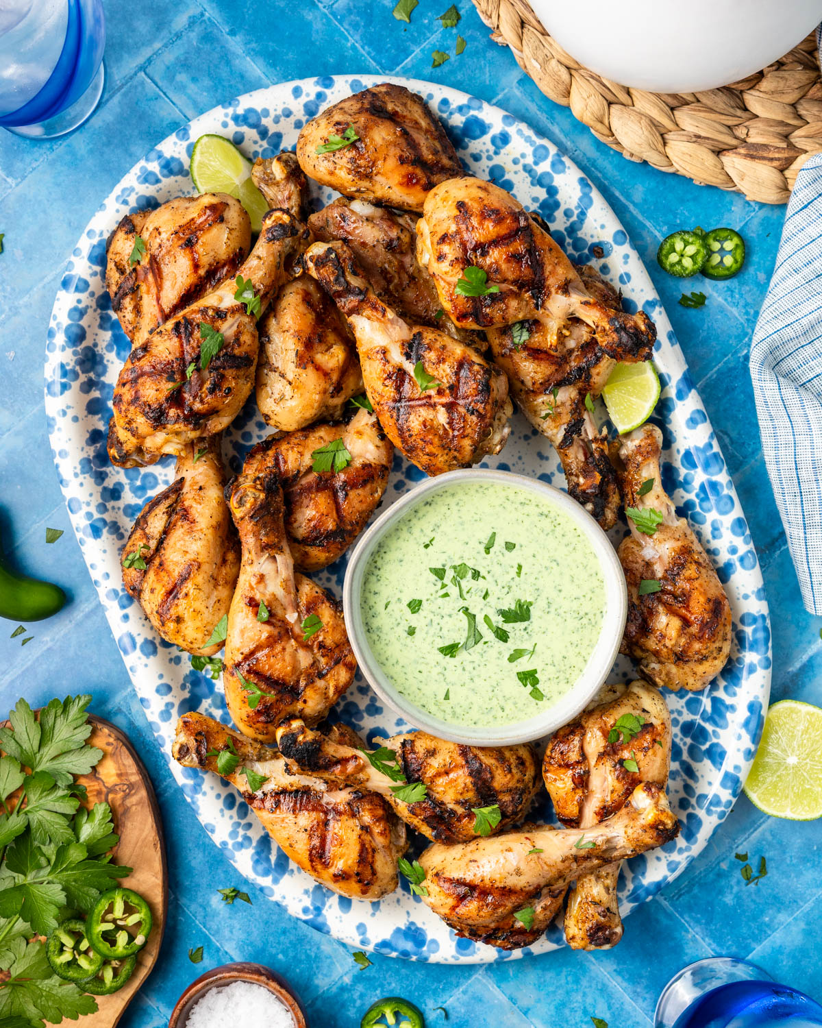 Best Ever Grilled Chicken Drumsticks