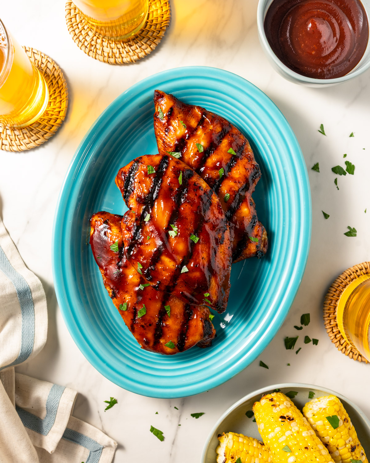 Grilled BBQ Chicken Breast